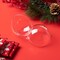 Clear Ornament Ball Craft Set, 35 Pack Fillable Plastic Balls Christmas Ornaments with DIY Accessories for Christmas Tree Ornaments New Year Holiday Party Home Wedding Decoration